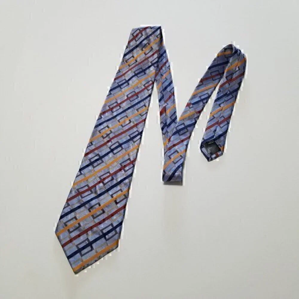 YSL Yves Saint Laurent 100% Silk Designer Tie